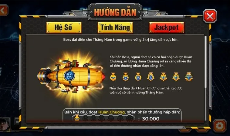 Hướng dẫn cách chơi Bắn Cá Đại Chiến B52 Tại J88