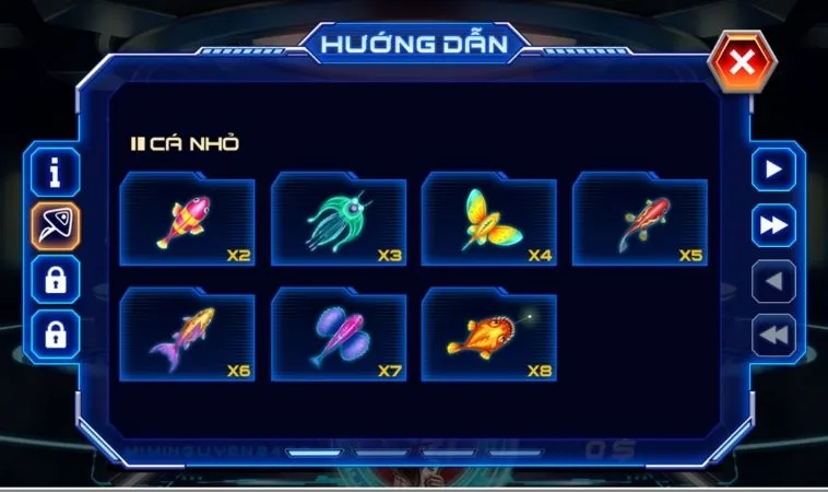 Các sinh vật trong game Bắn Cá Men In Black Tại J88