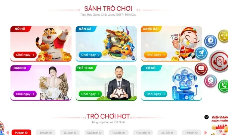 Các thể loại trò chơi hấp dẫn có mặt tại nhà cái J88