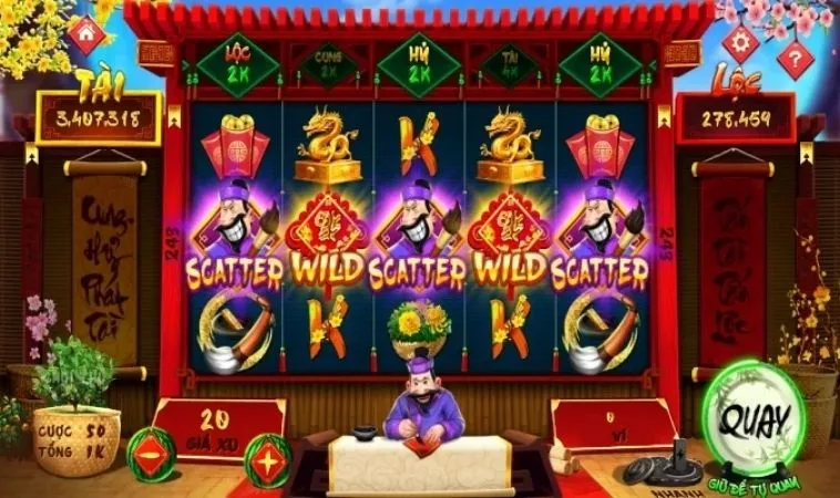 Các biểu tượng trong game Nổ Hũ Ông Đồ Tại J88